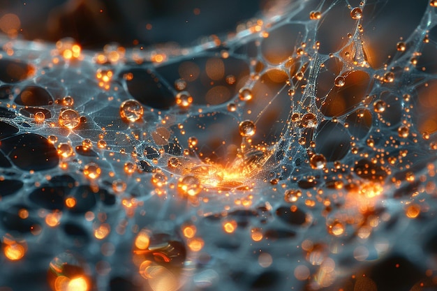 A small grains are glowing UHD wallpaper