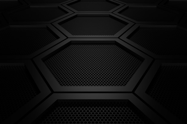Abstract background of steel plate.