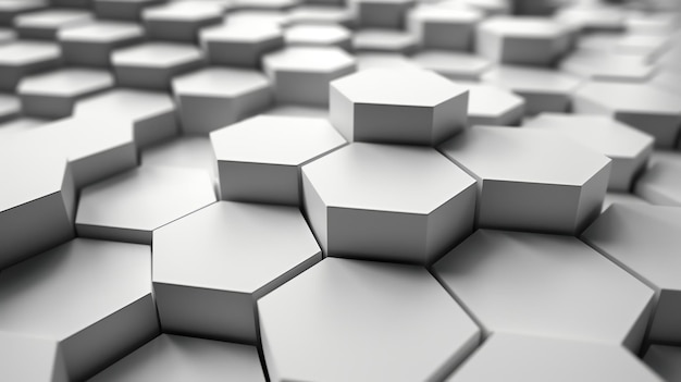 abstract background of white geometric shapes