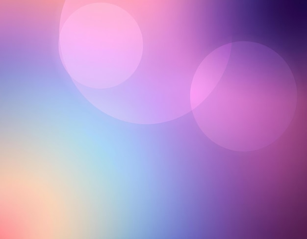 abstract blurred background with overlapping circles in soft pastel colors