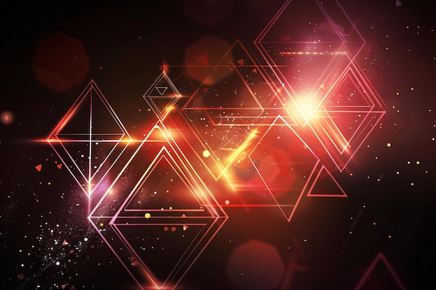 Abstract colorful geometric background