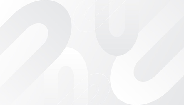 abstract concept design chain or number zero and gradient grey white piles overlapping gray white