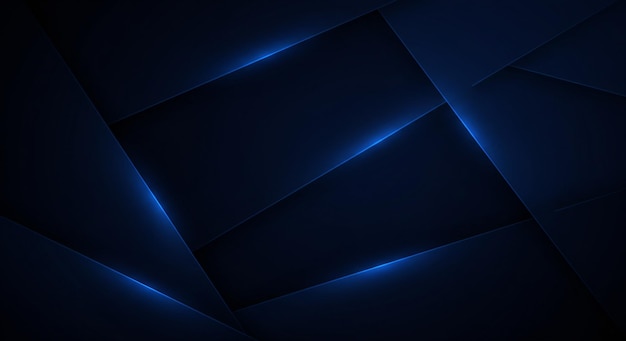 Abstract dark blue with light lines background