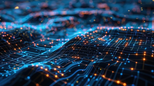 Abstract Digital Network