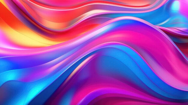 Abstract flowing liquid background material 3D rendering abstract fluid background