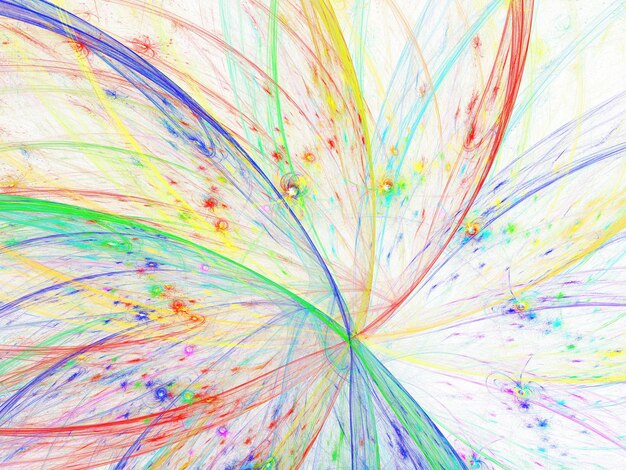 abstract fractal background 3d rendering