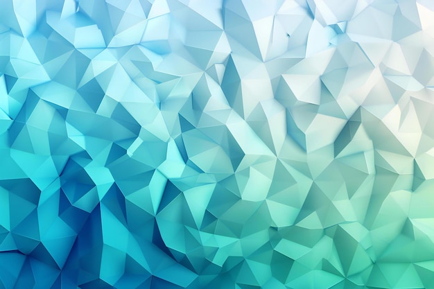 Abstract geometric background with blue and green gradient illustration