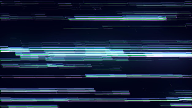 Abstract glitch background Digital damage backdrop with noise effect Error texture Computer virus Corrupted code 3d rendering