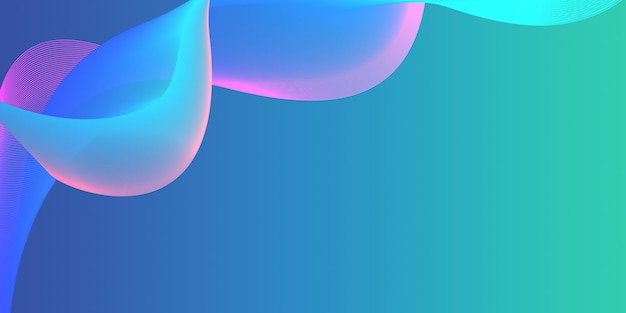 Abstract gradient background. Fluid shapes and colorful design.