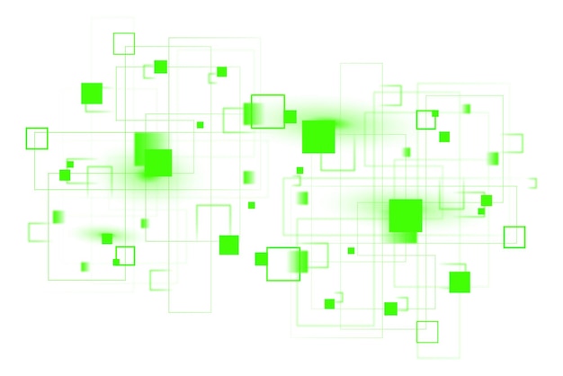 Abstract green png pattern transparent background