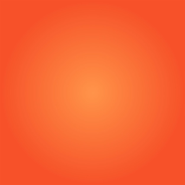 Abstract luxury gradient orange background studio banner