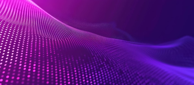 Abstract modern purple gradient with halftone texture decoration background AI generated image