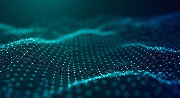 Abstract Network Wave Background