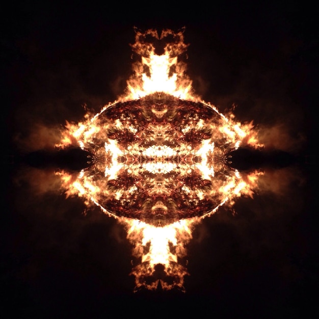 Abstract of fire
