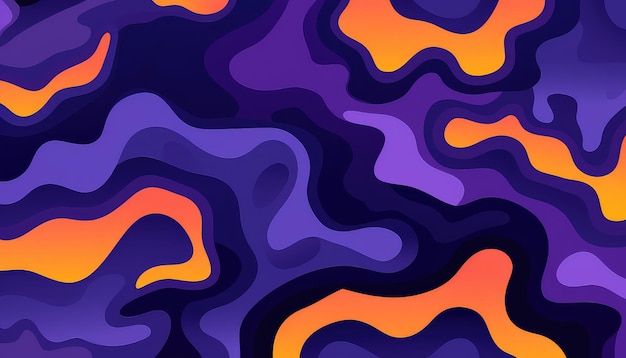 abstract shapes unleashed a display of randomness