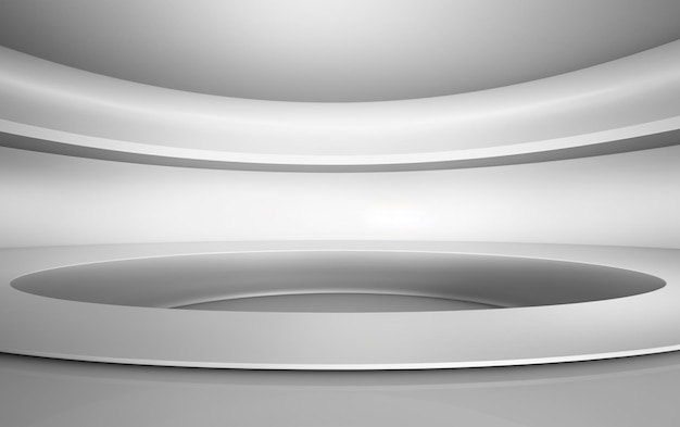 abstract smooth empty grey studio well use as background business