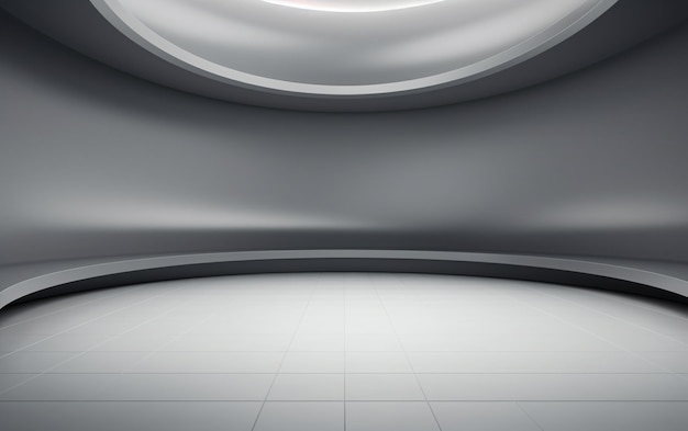 abstract smooth empty grey studio well use as background business