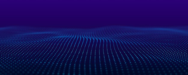 Abstrakti digitaalinen tiedetausta, teknologian verkostot, big data -linkki, 3d-renderöidä
