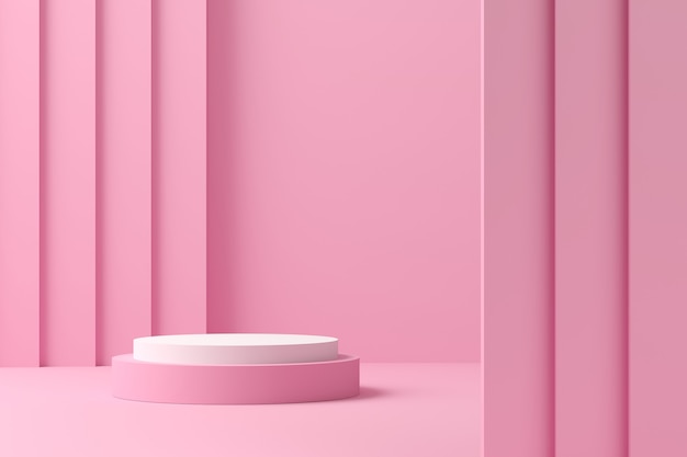 Abstrakti tausta tuotteiden esittelyyn – 3d-renderöinti