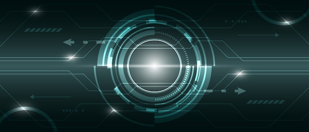 Abstrakti teknologia digitaalinen tausta, kuvitus futuristinen yhdistää verkko. graafinen innovaatio.