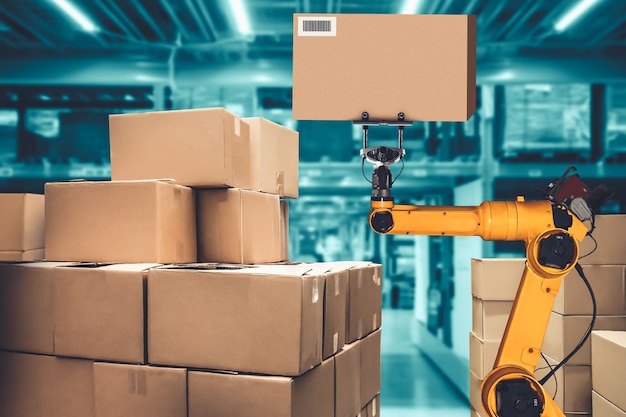 Älykäs robottikäsi innovatiiviseen varasto- ja tehdasdigitaaliteknologiaan