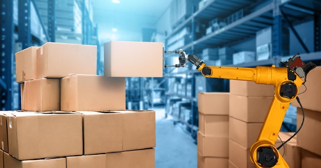 Älykäs robottikäsi innovatiiviseen varasto- ja tehdasdigitaaliteknologiaan