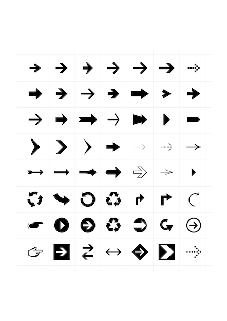Arrow Icons Set