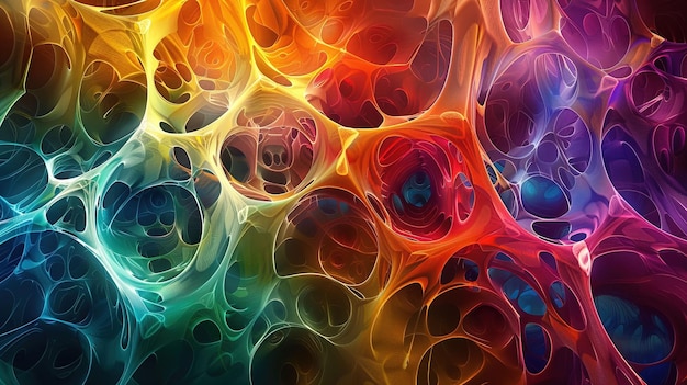 Art colourful on web pipe UHD wallpaper