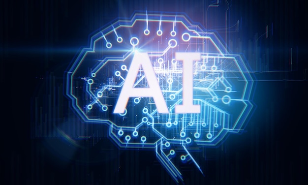 Artificial intelligence and innovate concept