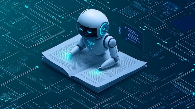 Artificial Intelligence in Document Analysis the role of artificial intelligence in document analysis with an image portraying machine learning algorithms extracting data from unstructured documents