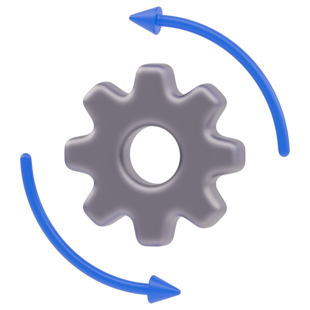 automatation ai 3d icon
