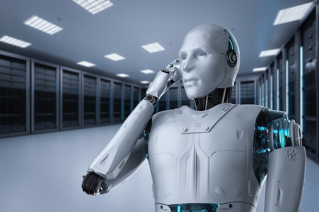 Automation analysis technology with cyborg think in server room