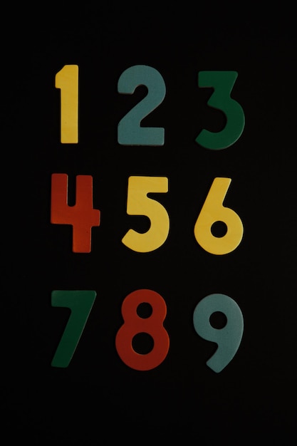 background or texture of numbers finance data concept mathematic banking or currency business