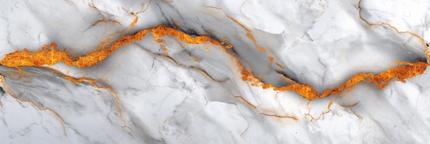 Beautiful background of white natural marble with golden veins