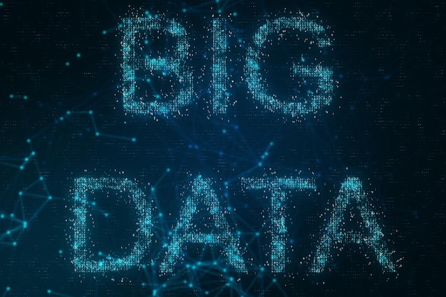Big data and technology concept
