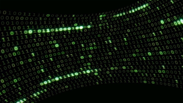 binary code background