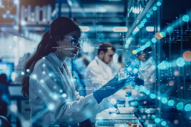 Biotekniikan parissa työskentelevät käyttävät futuristista tekoälyä hyödyntävää menetelmää laboratoriossa tekoälyllä tehden tutkimustyötä