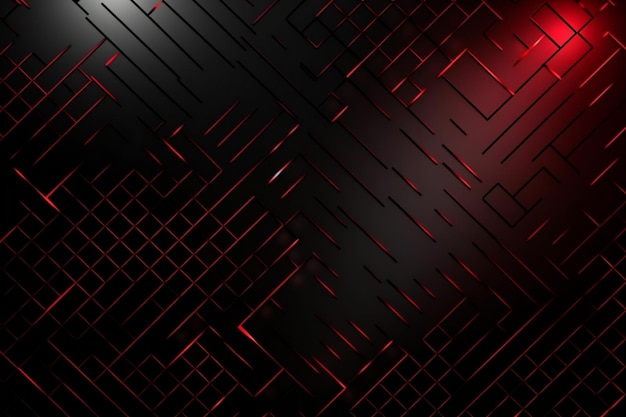 Black and red background with a pattern that says zigzag.