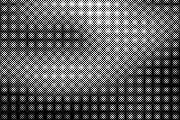 Black And White Abstract Halftone Grainy Gradient Background Texture in Poster Banner