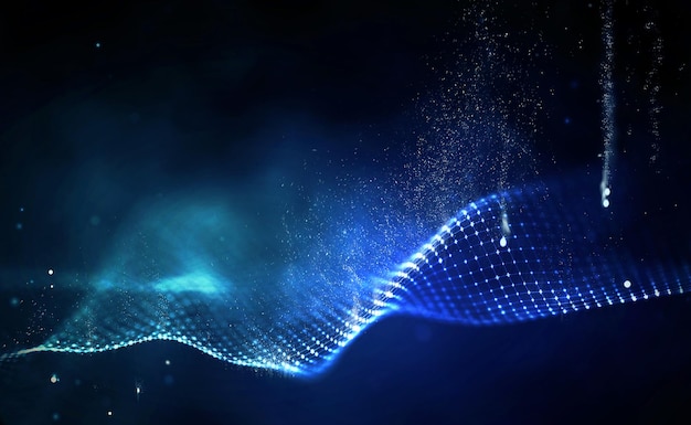 Blockchain technology background. Cryptocurrency fintech block chain network and programming concept. Abstract Segwit.
