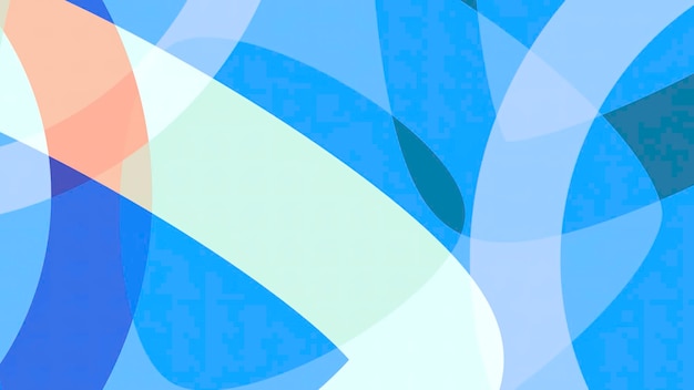Blue and pink background motion light thick three d lines in abstraction slowly moving apart in