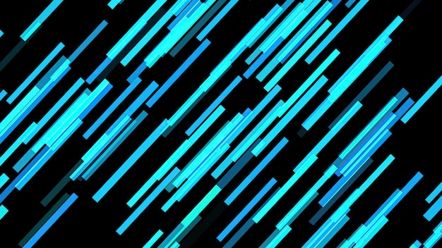 Blue overlap lines