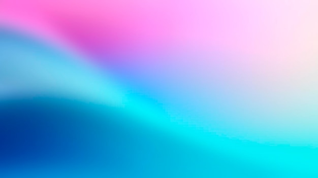 Blue purple green and pink gradient Soft pastel color gradient Blurred abstract background