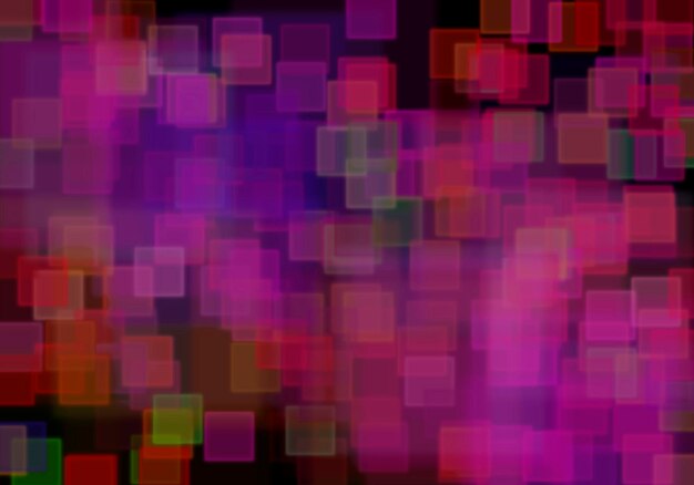 Blurred bokeh style backlights