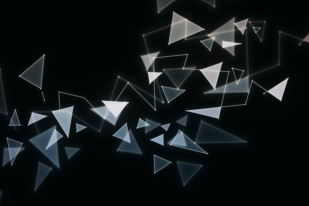 Broken glass background