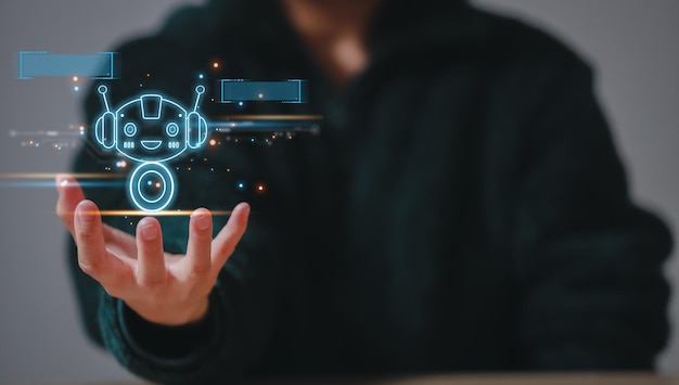 Chatbot are application and global connection AI Artificial intelligence