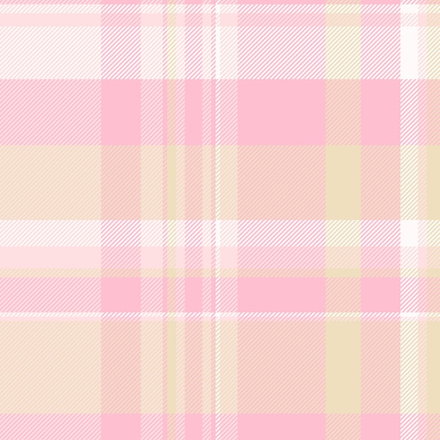 check plaid textile of fabric seamless tartan with a pattern vector background texture