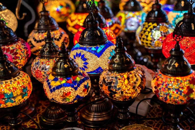 Kuva close-up of multi colored for sale at market stall