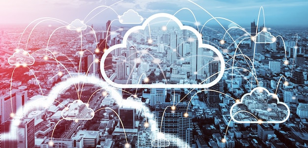 Cloud computing technology and online data storage for global data sharing