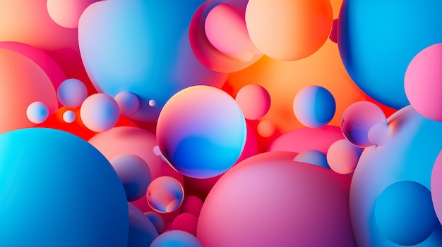 Colorful motion elements with neon led illumination waves Abstract futuristic background